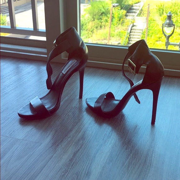 Steve Madden Shoes - Black strapped heels Steve Madden Shoes - Black strapped heels